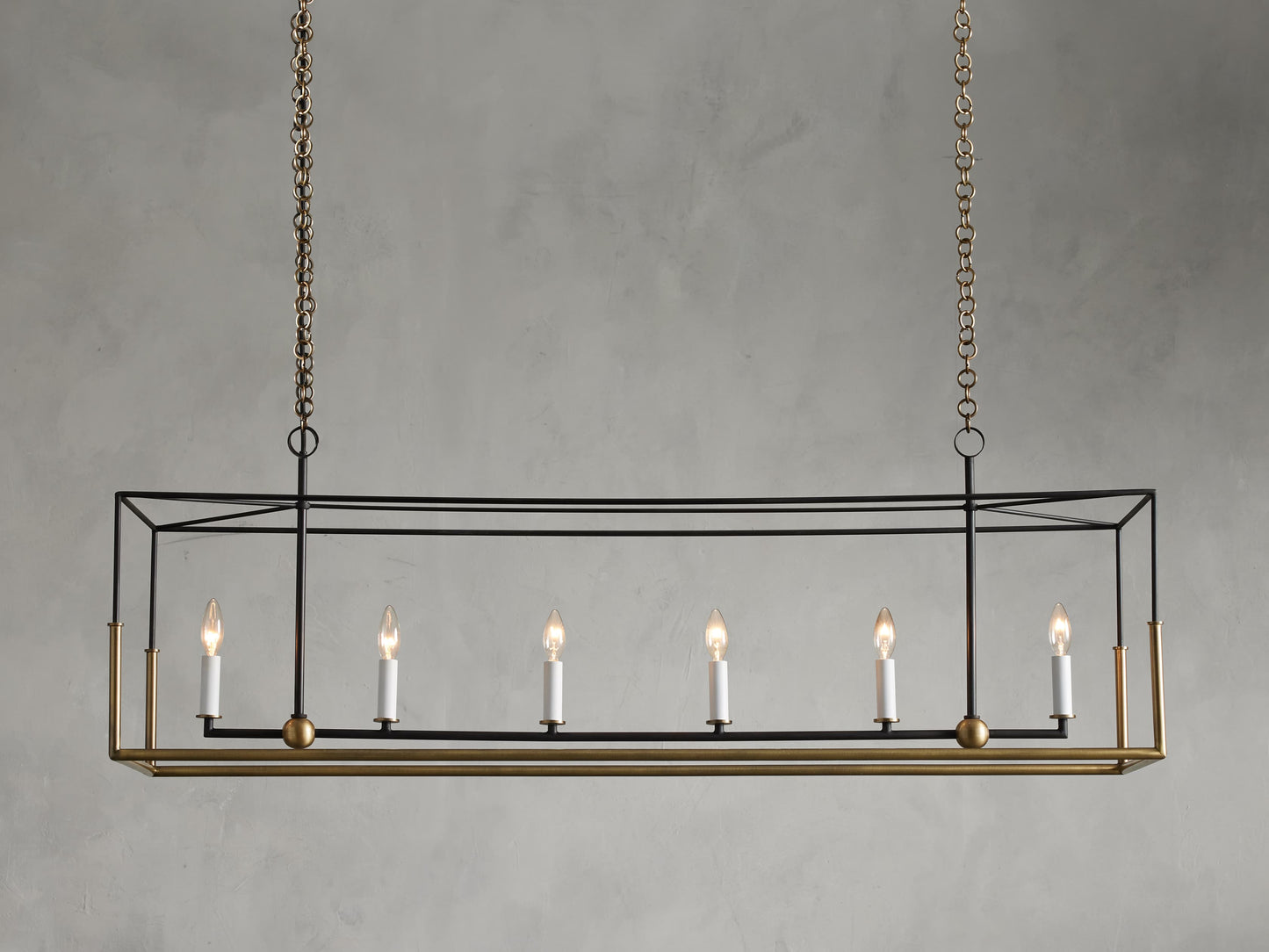 Holt Minimal Frame Linear Chandelier