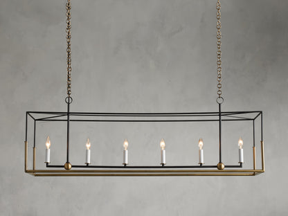 Holt Minimal Frame Linear Chandelier