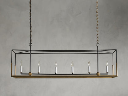 Holt Minimal Frame Linear Chandelier