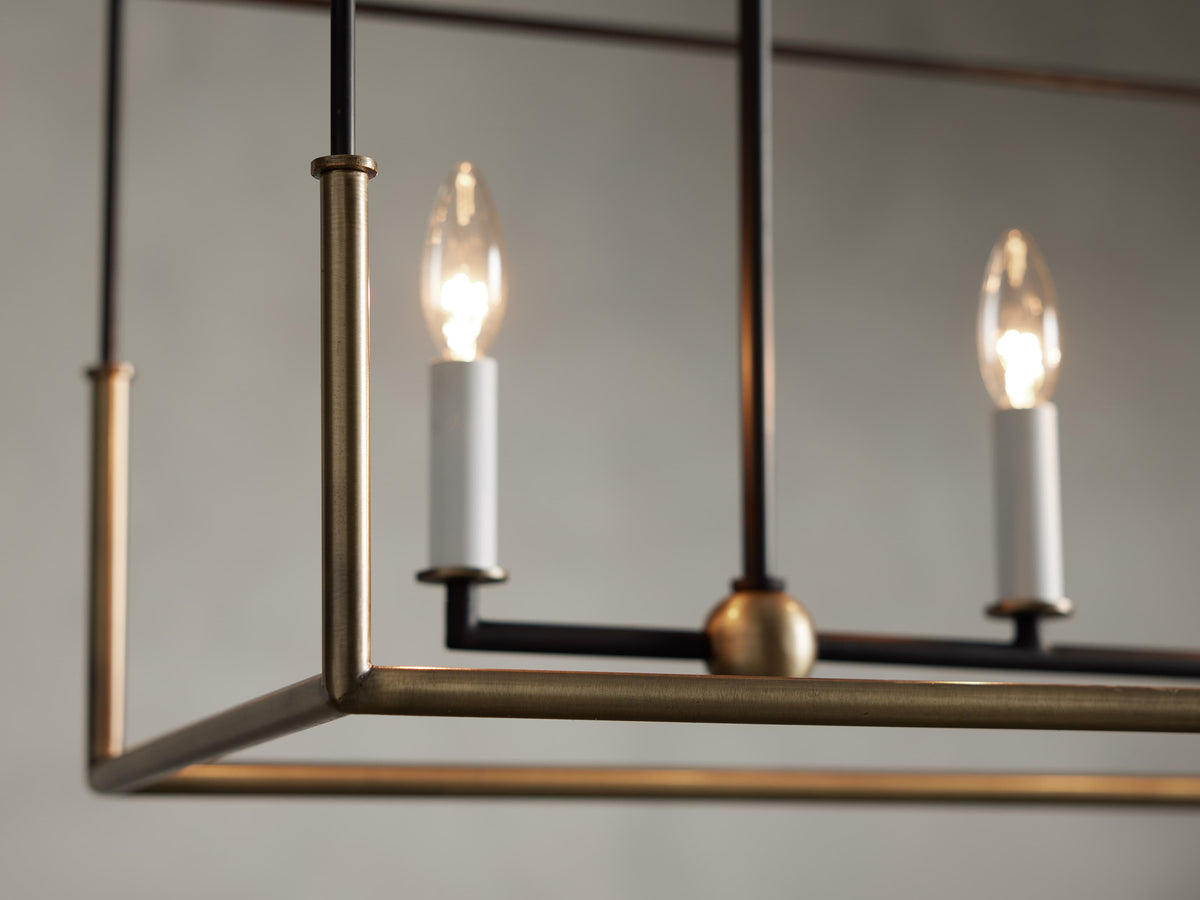 Holt Minimal Frame Linear Chandelier