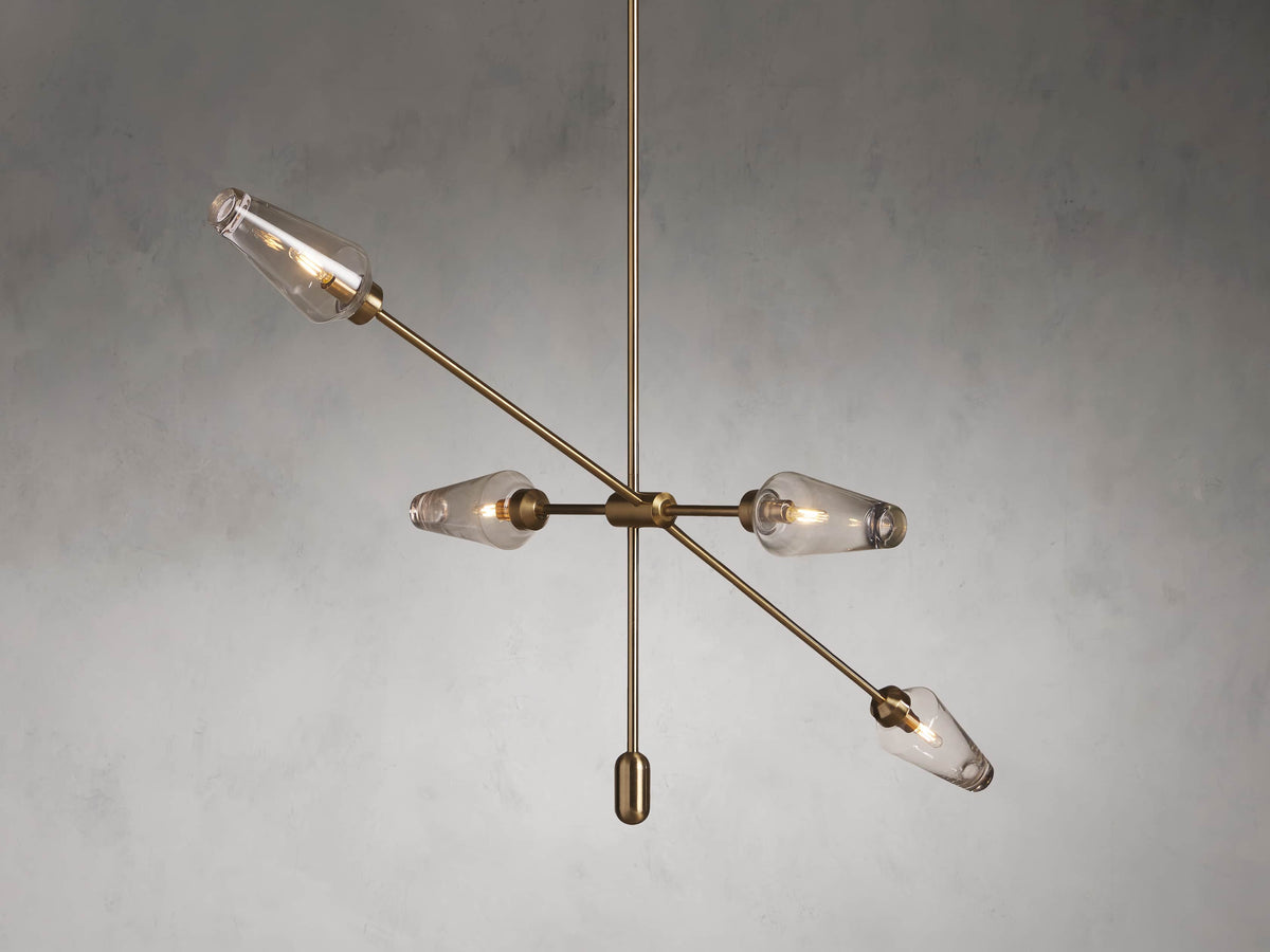 Arrow Minimal Focal Array Chandelier