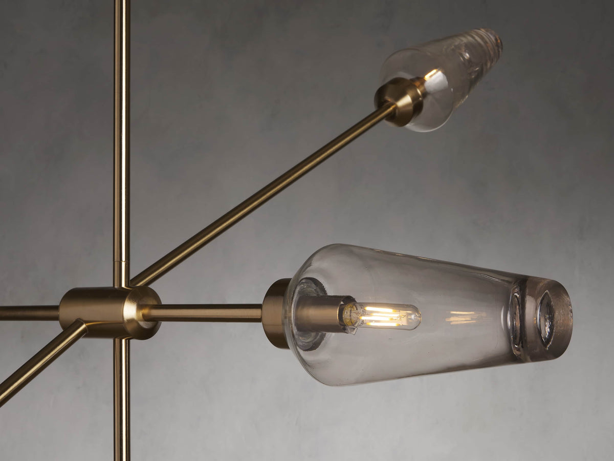 Arrow Minimal Focal Array Chandelier