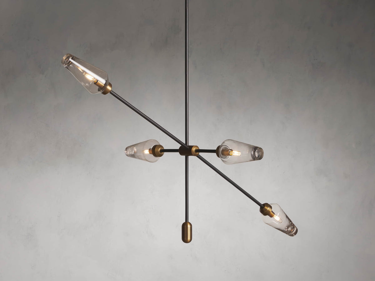 Arrow Minimal Focal Array Chandelier