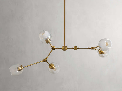 Noella Globe Glass Branch Chandelier