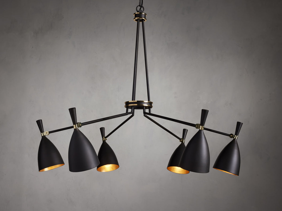 Jacarra Primordial Glow Round Chandelier
