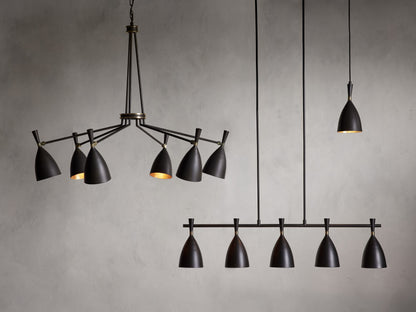 Jacarra Primordial Glow Round Chandelier