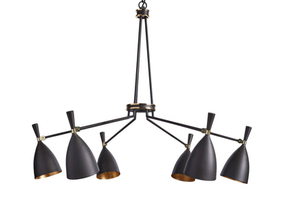 Jacarra Primordial Glow Round Chandelier