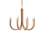 Ravda Woven Rattan Round Chandelier