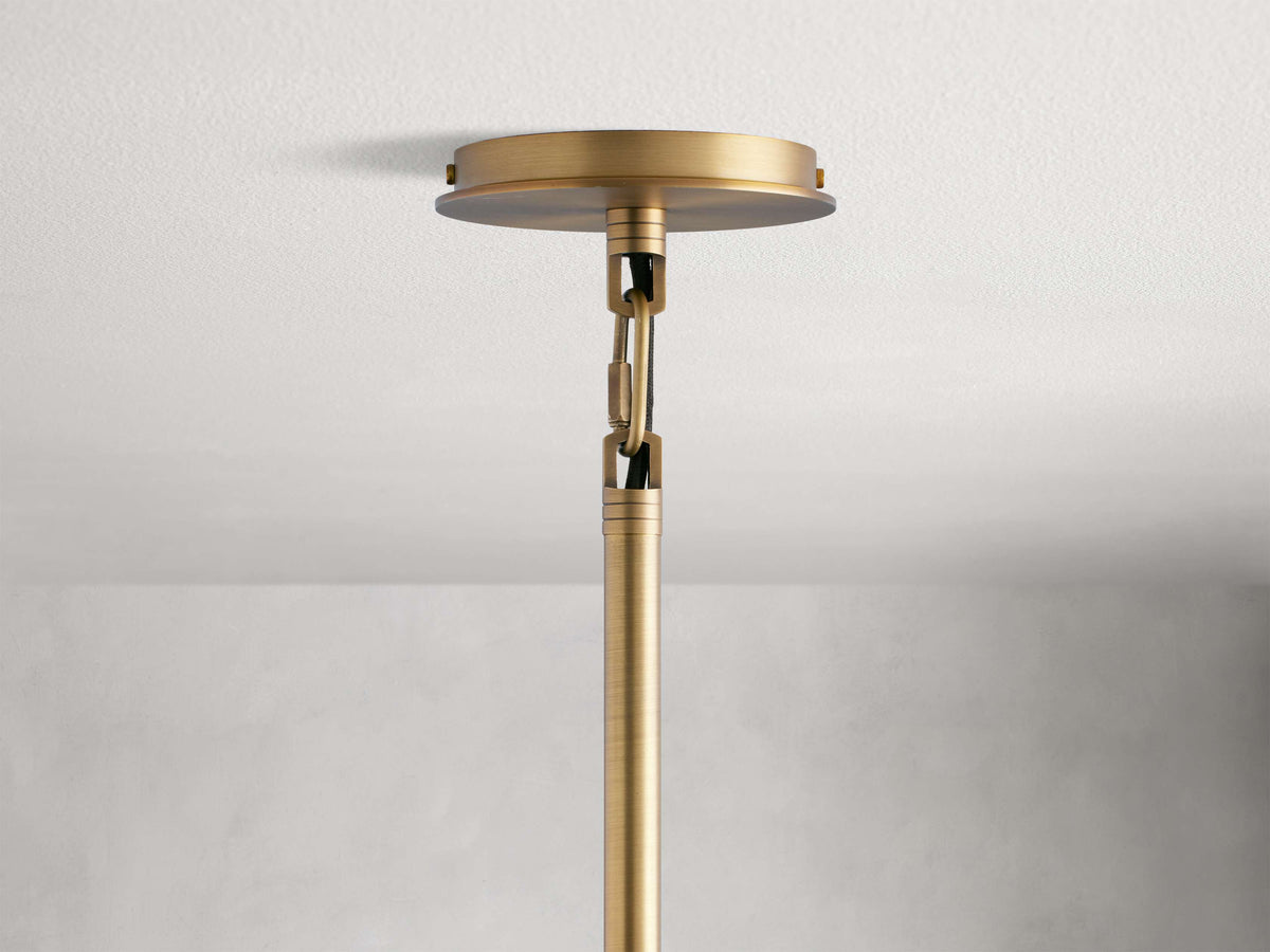 Palladian Fortress Arch Outdoor Chandelier