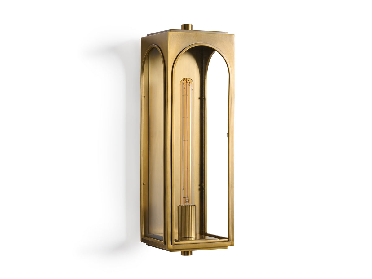 Palladian Fortress Outdoor Wall Sconce