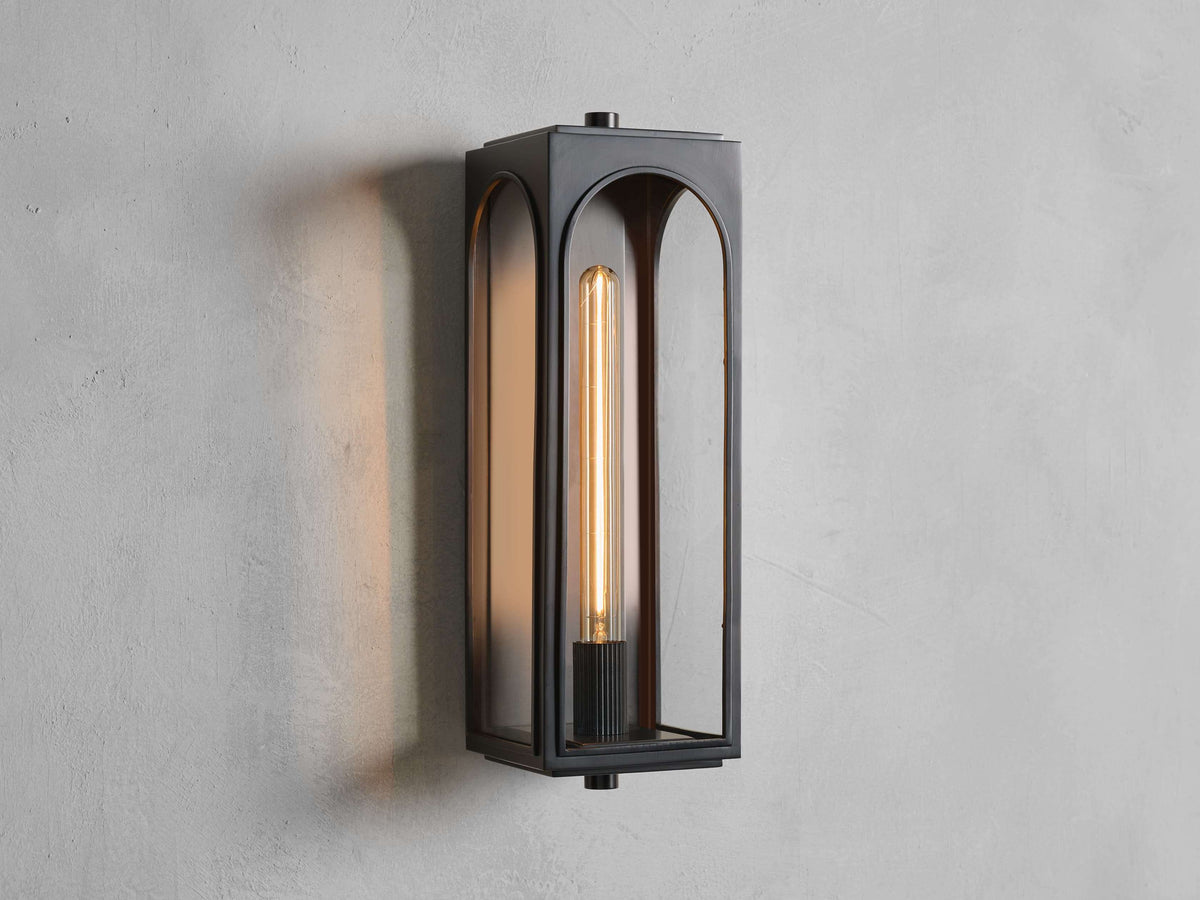 Palladian Fortress Outdoor Wall Sconce