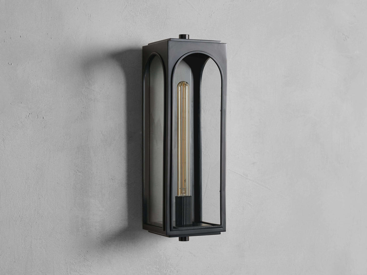 Palladian Fortress Outdoor Wall Sconce