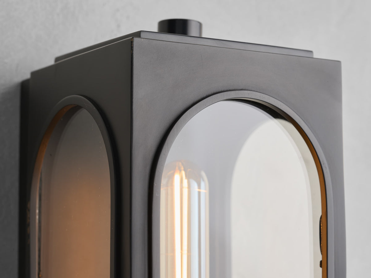 Palladian Fortress Outdoor Wall Sconce