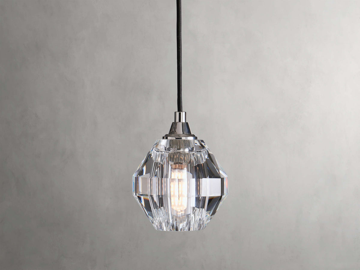 Amoroso Faceted Prism Pendant Light