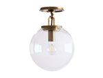 Wescott Modern Globe Flush Mount