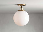 Wescott Modern Globe Flush Mount