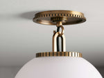 Wescott Modern Globe Flush Mount