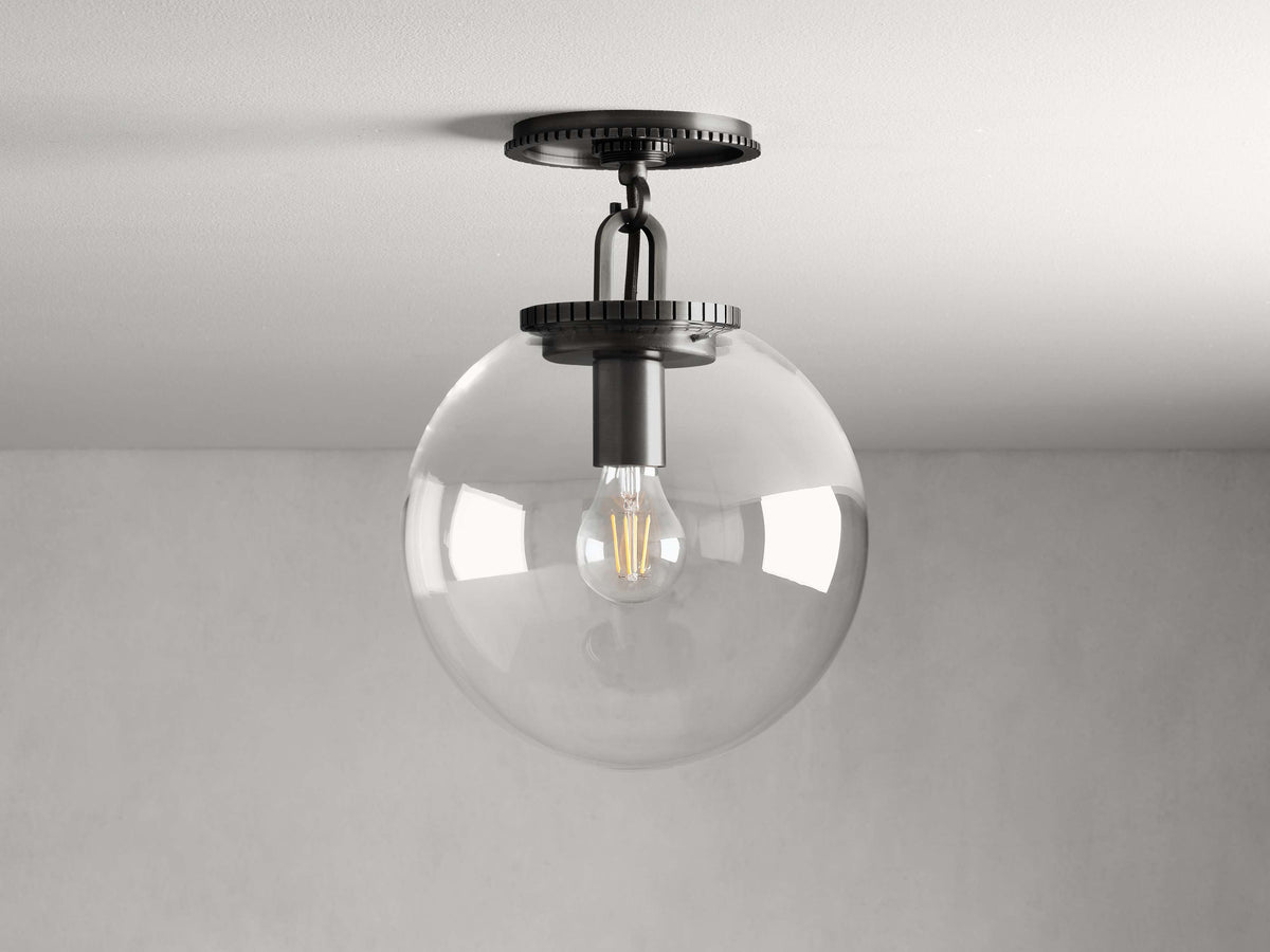 Wescott Modern Globe Flush Mount