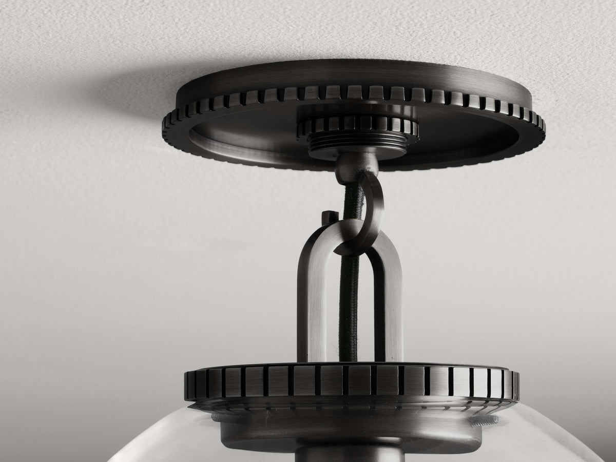 Wescott Modern Globe Flush Mount