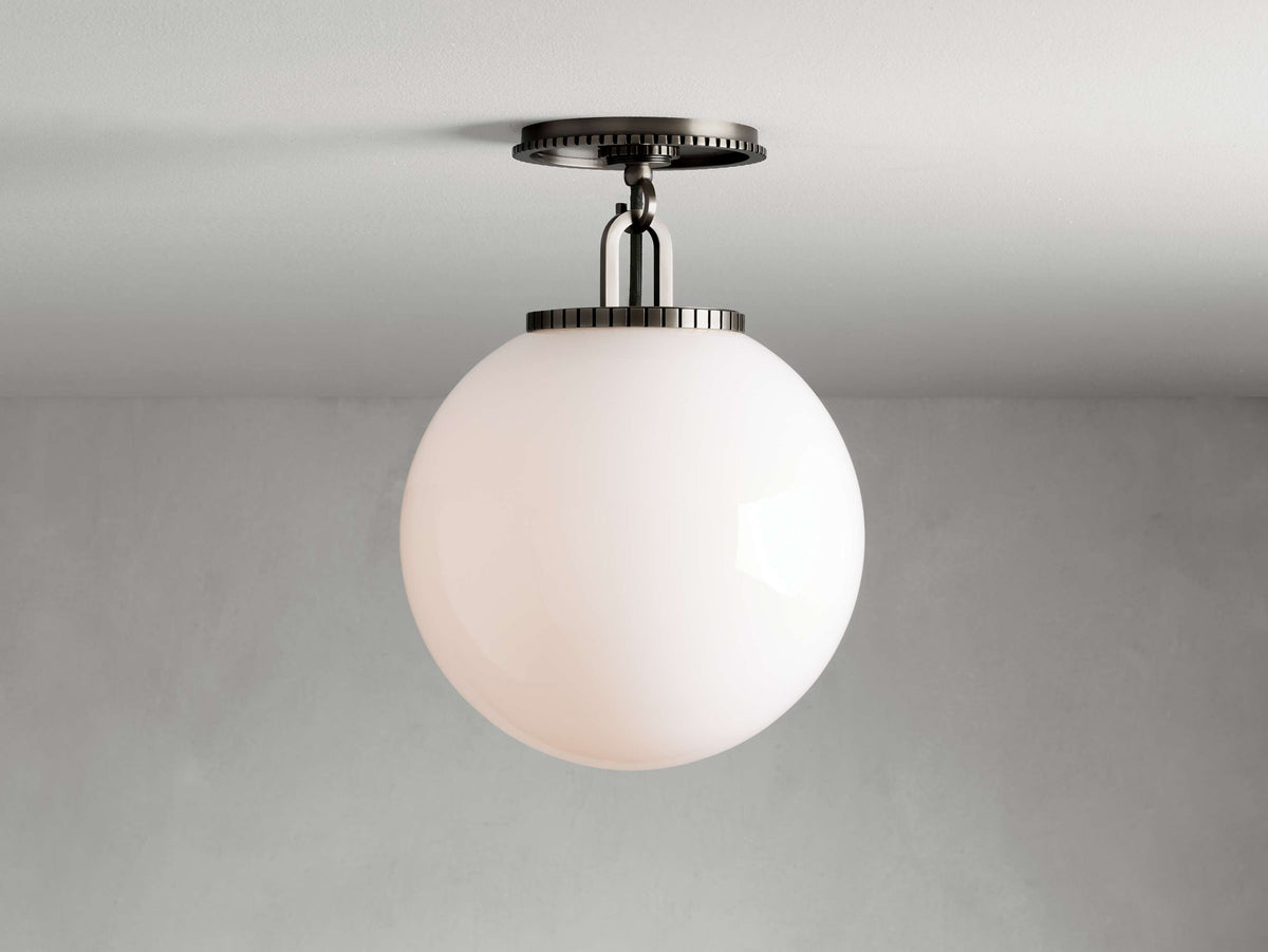 Wescott Modern Globe Flush Mount