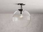 Wescott Modern Globe Flush Mount