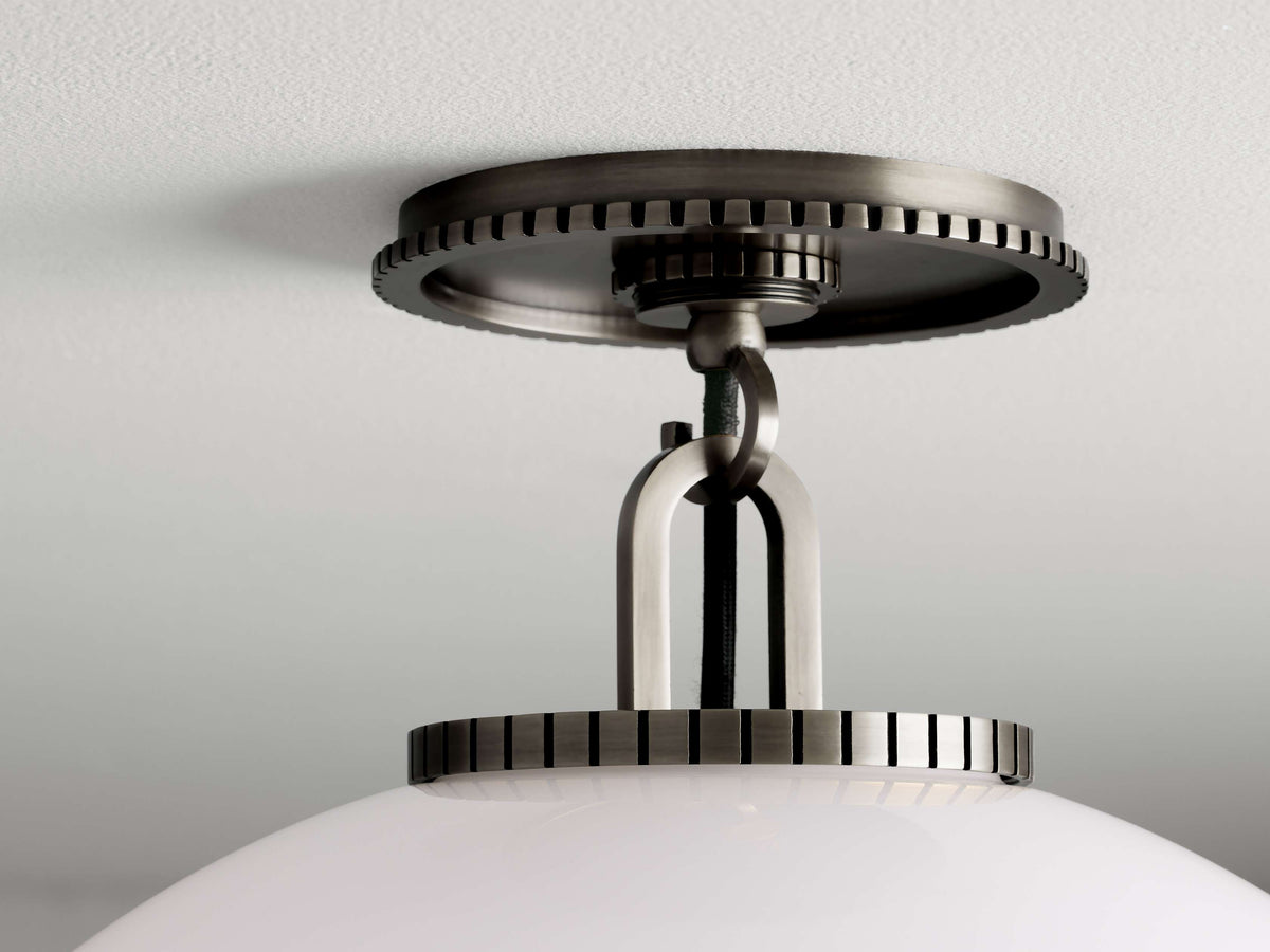 Wescott Modern Globe Flush Mount