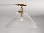 Wescott Modern Cone Flush Mount