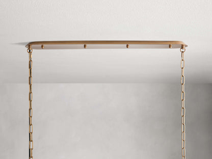 Shelton Dual Weave Linear Chandelier