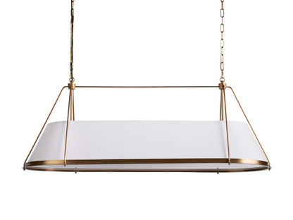 Shelton Dual Weave Linear Chandelier