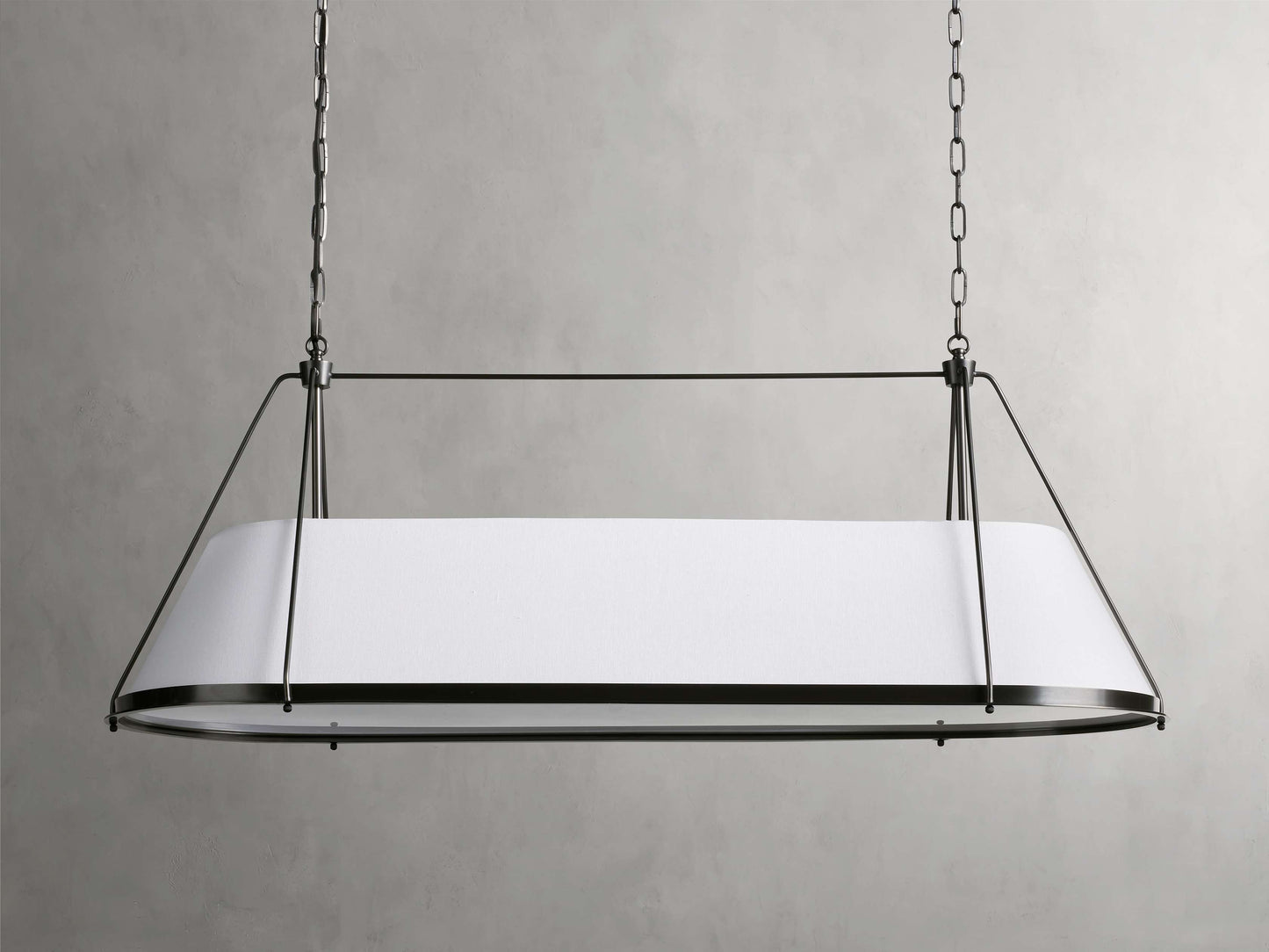 Shelton Dual Weave Linear Chandelier