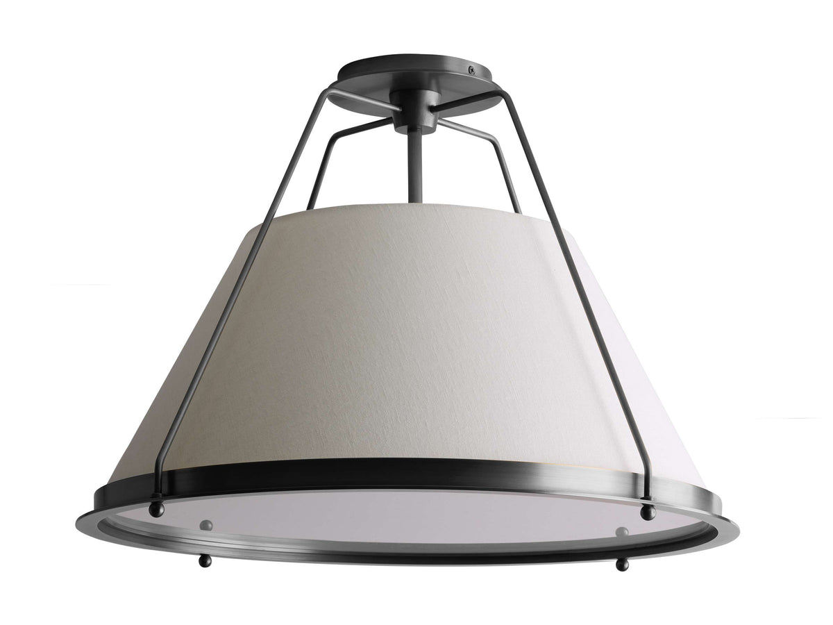 Shelton Dual Weave Flush Mount