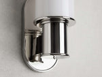 Harlin Milk Glass Wall Sconce