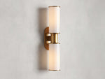 Harlin Milk Glass Wall Sconce
