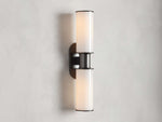 Harlin Milk Glass Wall Sconce