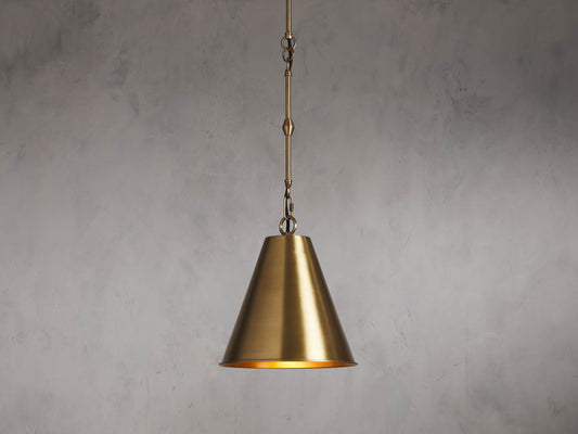 Watley Metallic Cone Pendant Light