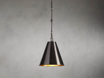 Watley Metallic Cone Pendant Light