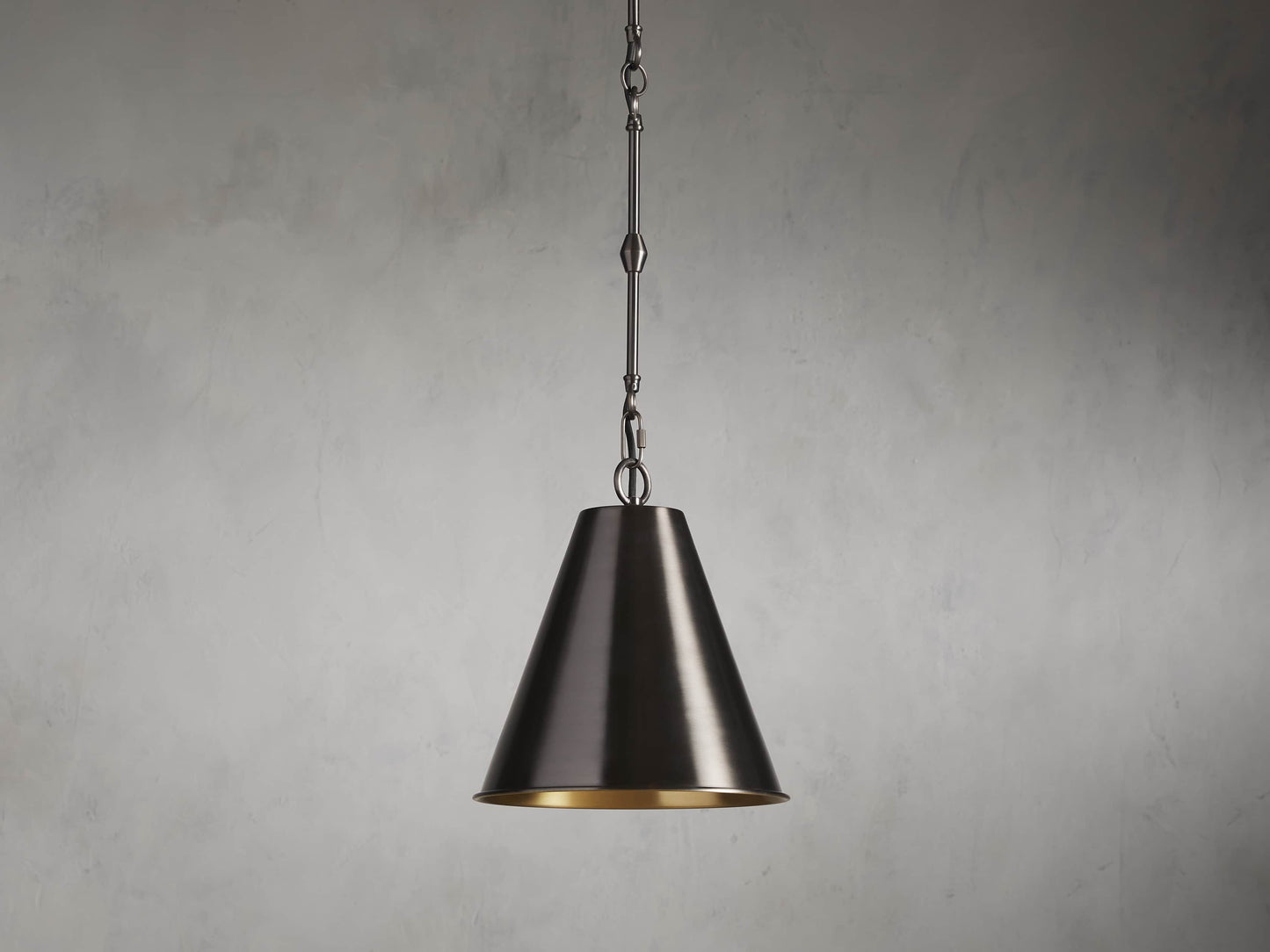 Watley Metallic Cone Pendant Light