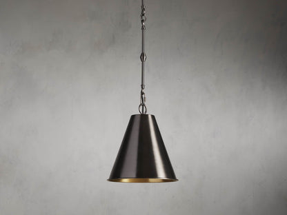 Watley Metallic Cone Pendant Light