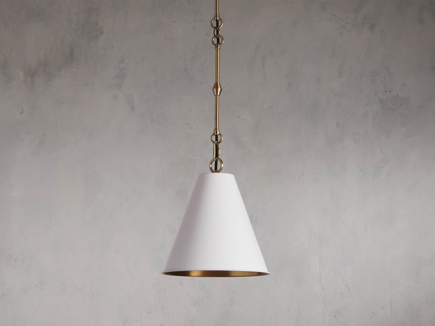 Watley Metallic Cone Pendant Light