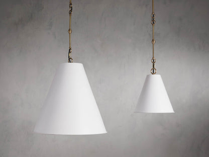 Watley Metallic Cone Pendant Light