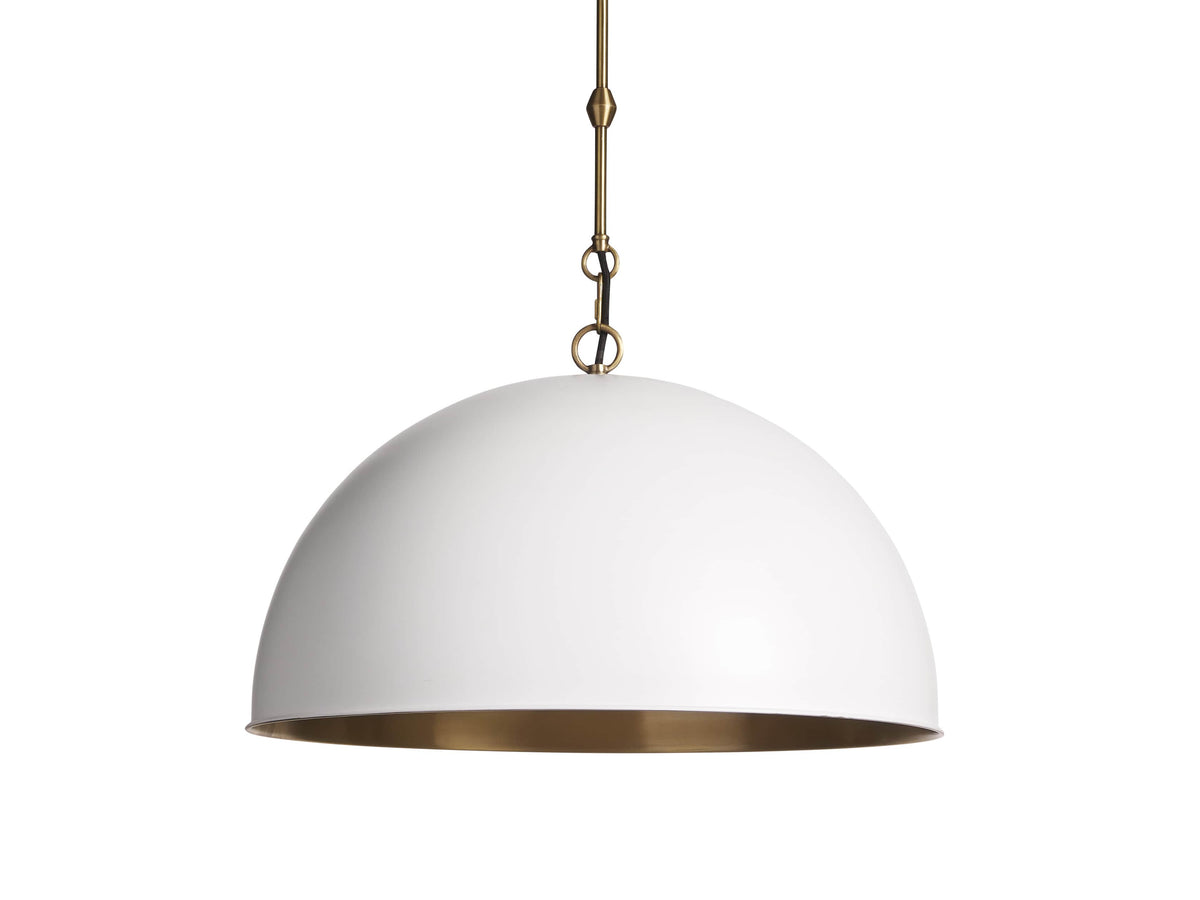 Watley Metallic Dome Pendant Light