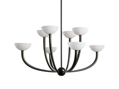 Saguaro Alabaster Patina Round Chandelier