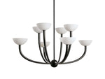 Saguaro Alabaster Patina Round Chandelier