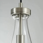 Rain Aura Glass Rectangular Chandelier 36"