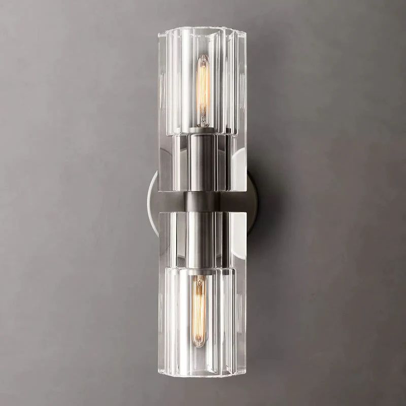 Arcachon Gear Crystal Linear Wall Sconce