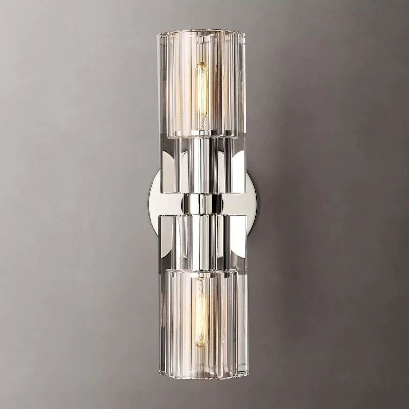 Arcachon Gear Crystal Linear Wall Sconce