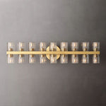 Arcachon Gear Crystal 18-Light Wall Sconce