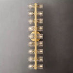 Arcachon Gear Crystal 18-Light Wall Sconce