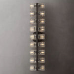 Arcachon Gear Crystal 18-Light Wall Sconce