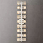 Arcachon Gear Crystal 18-Light Wall Sconce